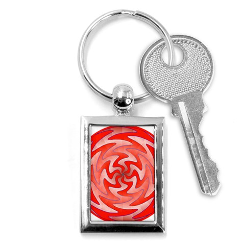 Vibration Key Chain (Rectangle) from ArtsNow.com Front