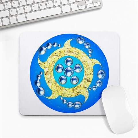 Water Energy Large Mousepad from ArtsNow.com Front