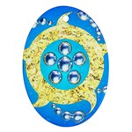 Water Energy Ornament (Oval)