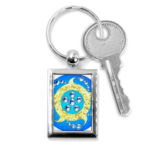 Water Energy Key Chain (Rectangle) from ArtsNow.com Front