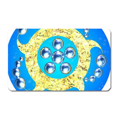 Water Energy Magnet (Rectangular) from ArtsNow.com Front