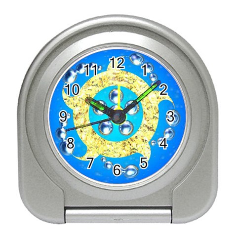 Water Energy Travel Alarm Clock from ArtsNow.com Front