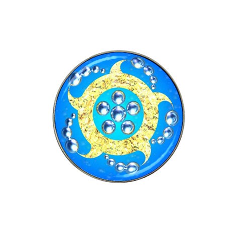 Water Energy Hat Clip Ball Marker (10 pack) from ArtsNow.com Front