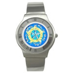Water Energy Stainless Steel Watch