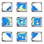 Water Energy Mega Link Italian Charm (9 pack)