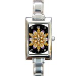 Water Harmony Rectangular Italian Charm Watch