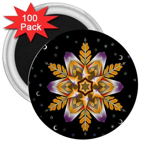 Water Harmony 3  Magnet (100 pack) from ArtsNow.com Front