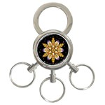 Water Harmony 3-Ring Key Chain