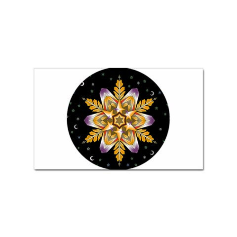 Water Harmony Sticker Rectangular (10 pack) from ArtsNow.com Front