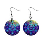 Wisdom 1  Button Earrings