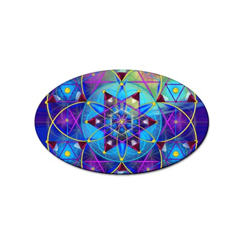 Wisdom Sticker Oval (10 pack) from ArtsNow.com Front