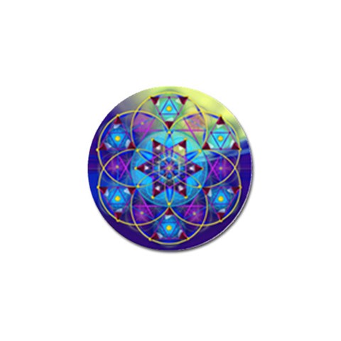 Wisdom Golf Ball Marker from ArtsNow.com Front