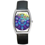Wisdom Barrel Style Metal Watch