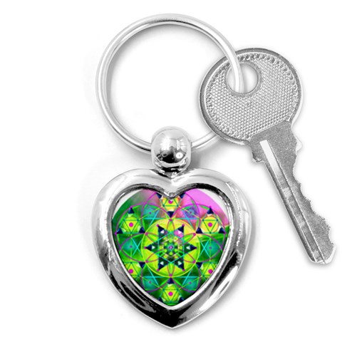 Wisdom Key Chain (Heart) from ArtsNow.com Front