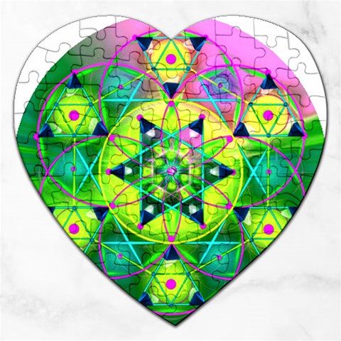 Wisdom Jigsaw Puzzle (Heart) from ArtsNow.com Front