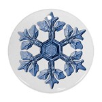 Snowflake #2 Ornament (Round)