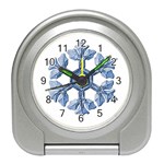 Snowflake #2 Travel Alarm Clock