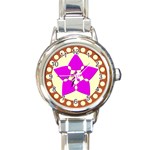 geometric1catalogue Round Italian Charm Watch