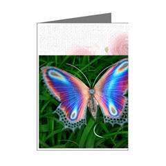 Purple Butterfly Mini Greeting Cards (Pkg of 8) from ArtsNow.com Right