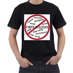 Cyberbully Men s T-Shirt (Black)