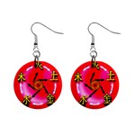 5 Elements 1  Button Earrings