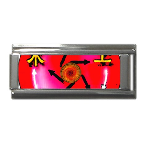 5 Elements Superlink Italian Charm (9mm) from ArtsNow.com Front