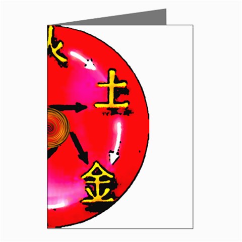5 Elements Greeting Cards (Pkg of 8) from ArtsNow.com Left