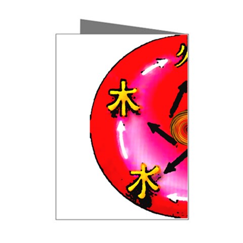 5 Elements Mini Greeting Card from ArtsNow.com Right