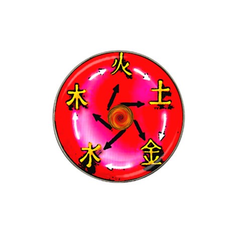 5 Elements Hat Clip Ball Marker from ArtsNow.com Front
