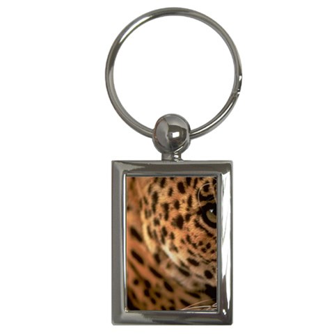 Tiger Eye Key Chain (Rectangle) from ArtsNow.com Front