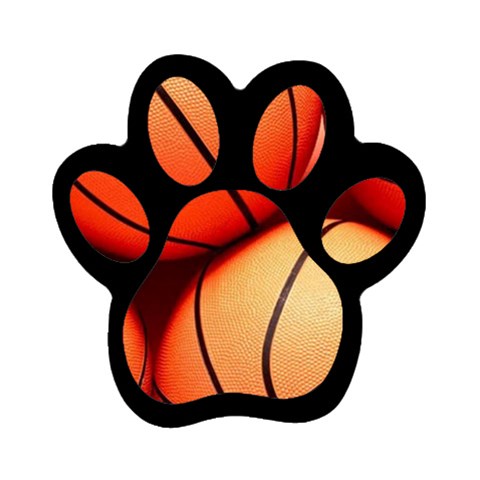 Basketball Magnet (Paw Print) from ArtsNow.com Front