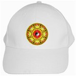 YinYang White Cap