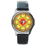 YinYang Round Metal Watch