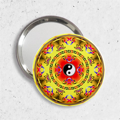 YinYang 2.25  Handbag Mirror from ArtsNow.com Front