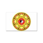 YinYang Sticker Rectangular (10 pack)