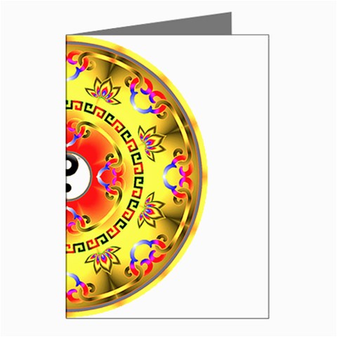 YinYang Greeting Cards (Pkg of 8) from ArtsNow.com Left