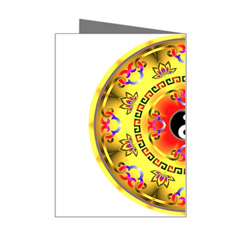 YinYang Mini Greeting Card from ArtsNow.com Right