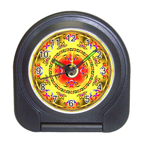 YinYang Travel Alarm Clock from ArtsNow.com Front