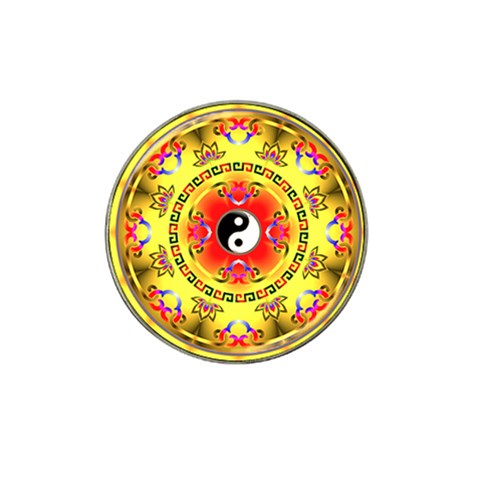 YinYang Hat Clip Ball Marker from ArtsNow.com Front