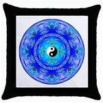 YinYang Throw Pillow Case (Black)