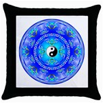 YinYang Throw Pillow Case (Black)