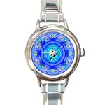 YinYang Round Italian Charm Watch