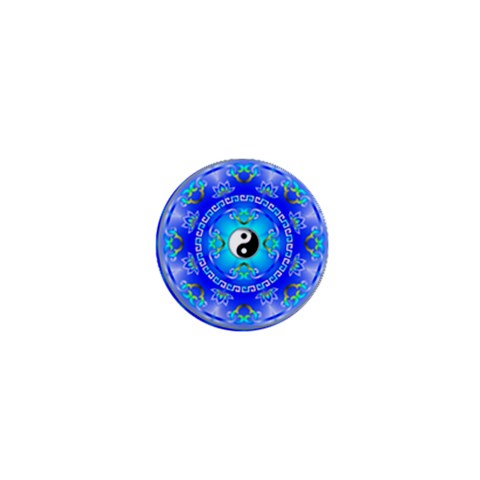YinYang 1  Mini Button from ArtsNow.com Front