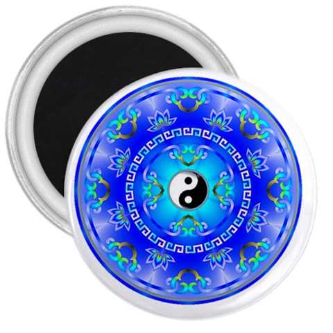 YinYang 3  Magnet from ArtsNow.com Front