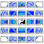 YinYang 9mm Italian Charm (25 pack)