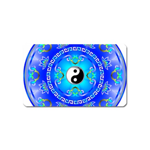 YinYang Magnet (Name Card) from ArtsNow.com Front