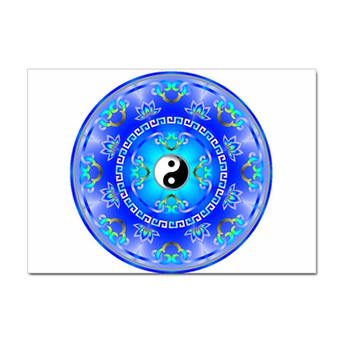 YinYang Sticker A4 (100 pack) from ArtsNow.com Front