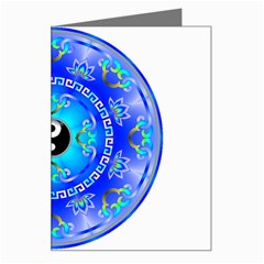 YinYang Greeting Card from ArtsNow.com Left