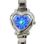 YinYang Heart Italian Charm Watch