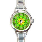 YinYang Round Italian Charm Watch